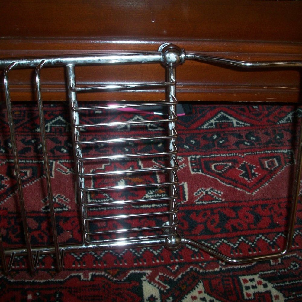 Vintage Over the Sink Multipurpose Dish Drying Rack Pan Drainer Pottery Barn - Picture 7 of 10